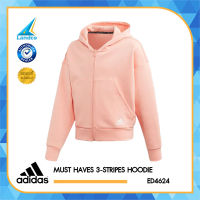 Adidas เสื้อ เสื้อฮูด สำหรับเด็ก MUST HAVES 3-STRIPES HOODIE ED4624 P(1900)