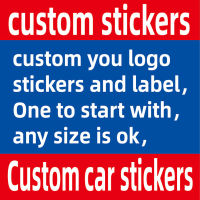 Custom Car Stickers Name Logo Text Car Sticker Custom Decals For Cars Auto Motorcycle Bumper Window Door BodyHollow reflective