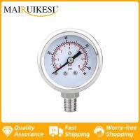 Stainless steel pressure Gauges manometer YN40BF 40mm -1 0 600bar/psi bottom connection Glycerin filling for water hydraulic gas