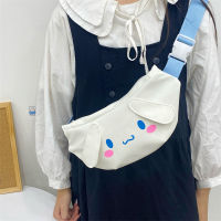 2023 New Cute Cartoon Versatile Fashion Casual Cute Casual Style Big Ear Dog Chest Bag Crossbody Bag Mobile Phone Bag TMMI