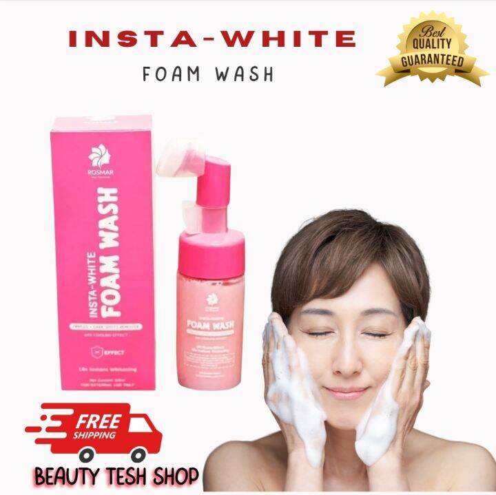 ROSMAR Insta White Foam Wash 100ml Lazada PH
