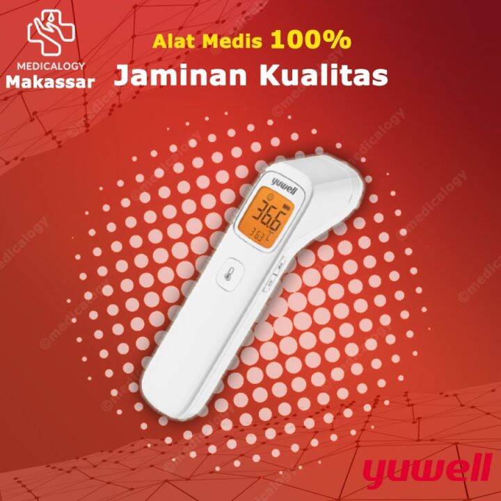 Yuwell Thermometer Non Contact YHW1 Lazada Indonesia