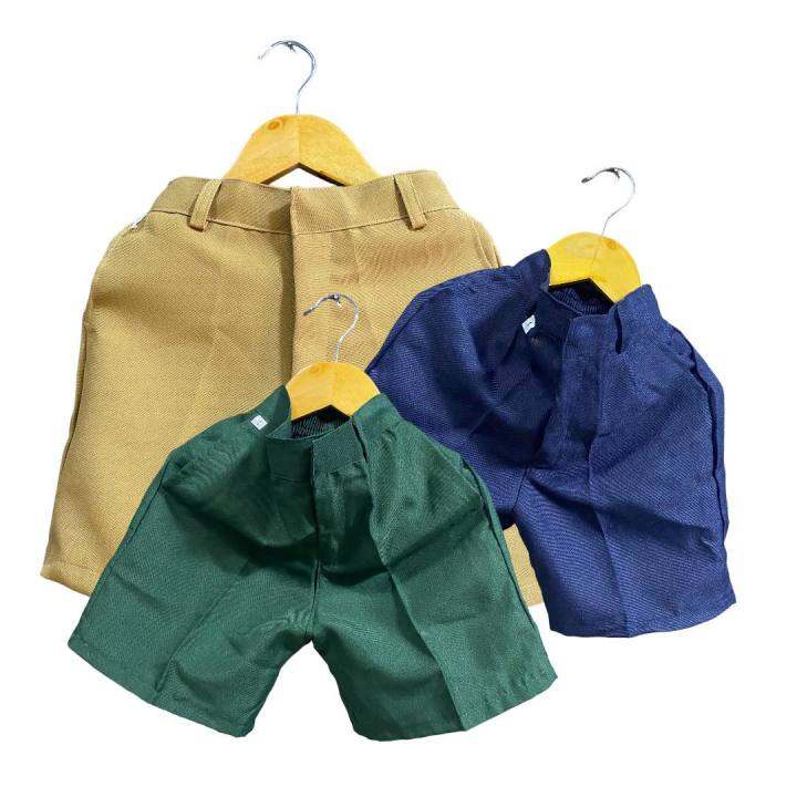 School uniform shorts khaki,green,navy blue Lazada PH