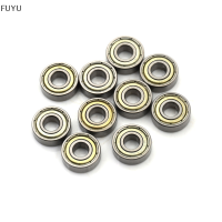 FUYU 10pcs 696ZZ Deep Groove ลูกปืนขนาดเล็ก6X15X5mm Metal MINI BEARING