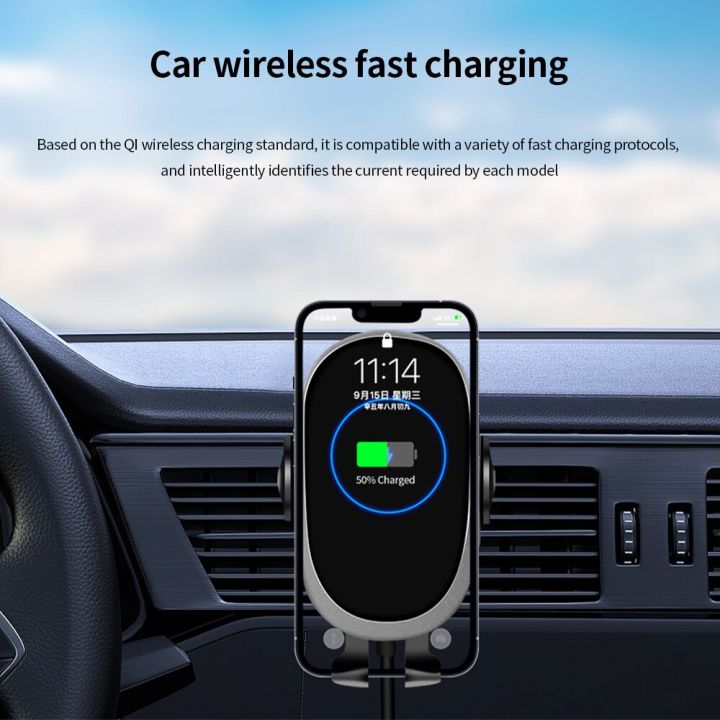 15w-car-charger-holder-automatic-induction-wireless-charger-air-vent-fast-charging-phone-stand-for-iphone-8-plus-11-12-pro-max-car-chargers