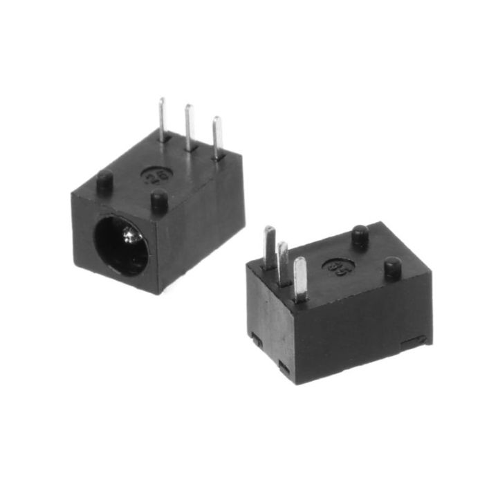 10pcs-dc-003-3-5x1-3มม-สำหรับ-dc-power-jack-socket-connector-3-pin-panel-mount-plug