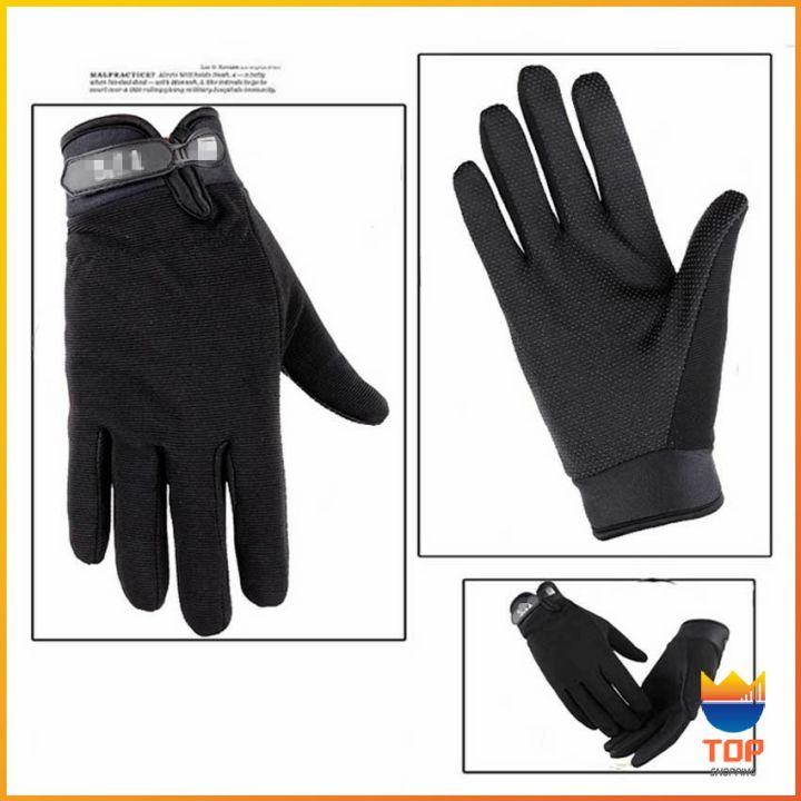 top-ถุงมือมอเตอร์ไซค์-รุ่น-5-11-ไบค์เกอร์-non-slip-gloves