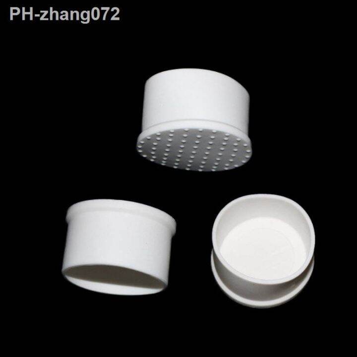 2-4-8pcs-white-chair-table-feet-stick-pipe-tubing-end-cover-caps-cap-pvc-rubber-10mm-50mm