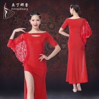 ◊✸ Odina Lei Belly Dance Costume Womens Net Gauze Performance Costume Classical Chinese Style Spring And Summer Practice Dance Costume