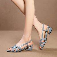 ✢♧□ Women 39;s Real Leather Sandals Sandals 2022 Women 39;s Leather - 2023 New Fashion - Aliexpress