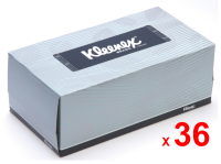 KLEENEX กระดาษเช็ดหน้าคลีเน๊กซ์ รหัสสินค้า 91000 สินค้าคิมเบอร์ลี่ย์-คล๊าค โปรเฟสชั่นแนล ขนาดแผ่น 19.3 x 21.2 เซนติเมตร สำหรับโรงพยาบาล คลินิก อาคารสำนักงาน ร้านเสริมสวย และร้านอาหาร ลังละ 36 กล่อง กล่องละ 170 แผ่น / KLEENEX Facial Tissue - Code 91000 - P