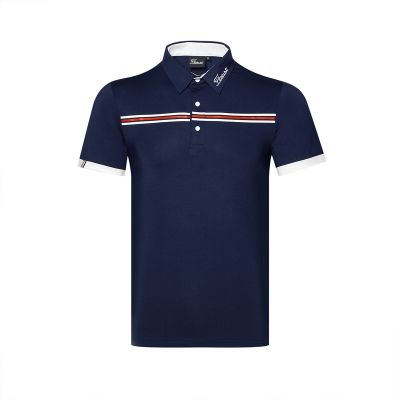 Golf clothing mens short-sleeved breathable quick-drying clothes perspiration T-shirt outdoor sports jersey mens casual tops summer Castelbajac Callaway1 Honma Titleist UTAA SOUTHCAPE PXG1 PING1✇▬