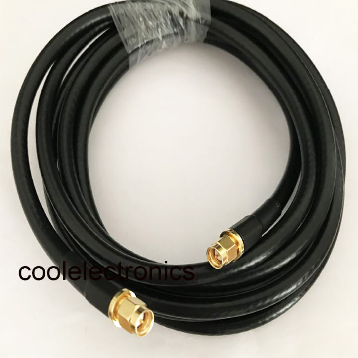 5D-FB SMA male to SMA male connector 50-5 Coaxial Cable RF Adapter Coax Cable 50Ohm 50cm 1/2/3/5/10/15/20/30m