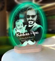 Custom 3D Photo Lamp Personalized  Photo And Text Customized Fathers Day Mothers Day Anniversary Birthday 3D Night Light Gifts Night Lights