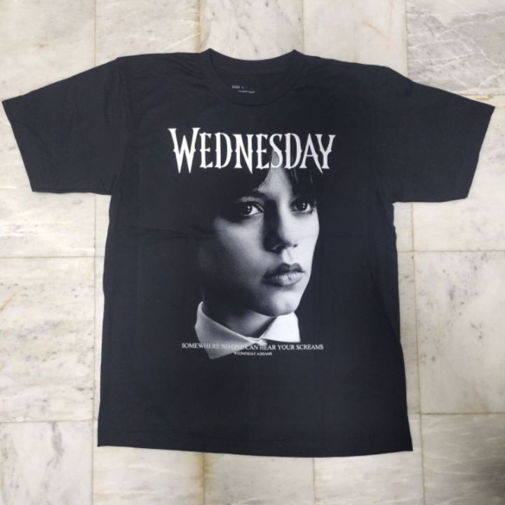 เสื้อยืด-wednesday-เสื้อหนังwednesdayเสื้อยืด