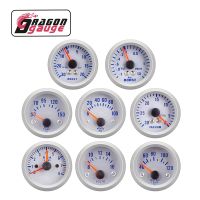 DRAGON GAUGE 52mm Tachometer Voltmeter Boost Gauge PSI/Bar Vacuum Water Temp Oil Pressuer Oil Temp With Sensor Fit for 12V Car