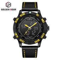 Watch male waterproof sports electronic watch mens watch quartz watch led watch watch 【QYUE】