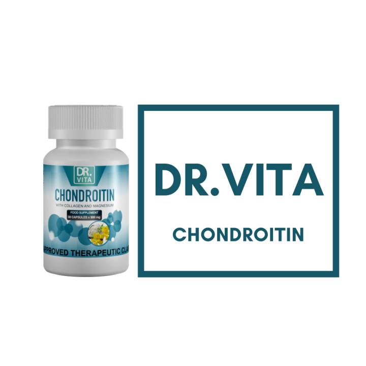 Dr. Chondroitin (30 Capsules) with Collagen & Magnesium Helps you to
