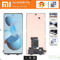 6.55 ของแท้สำหรับ Xiaomi Civi LCD Micivi แสดงผลหน้าจอหน้าจอสัมผัสดิจิตอลสำหรับ Xiaomi Mi Civi ชิ้นส่วนประกอบ LCD