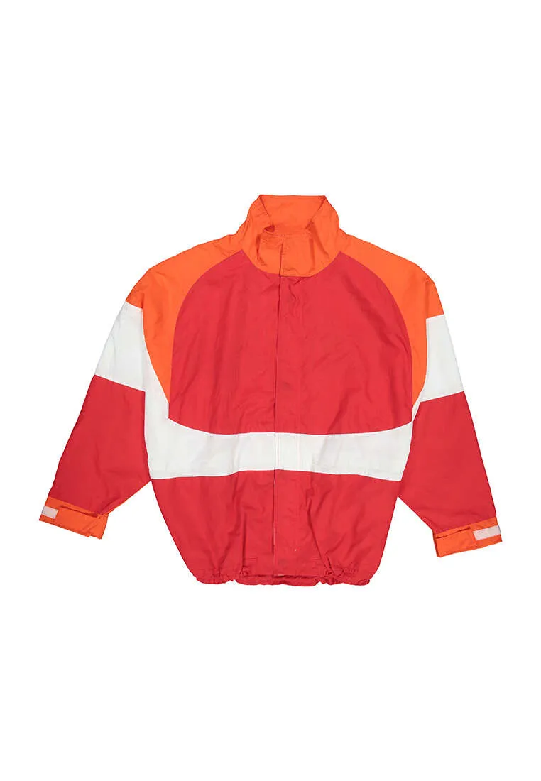 windbreaker jacket bench