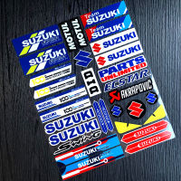 เหมาะสำหรับ SUZUKI Suzuki รถจักรยานยนต์สติกเกอร์สะท้อนแสง GSX250R/GSX-R150/GSX-S150/155 Geek Sa รถจักรยานยนต์ Fairing ตกแต่งกันน้ำ Decal