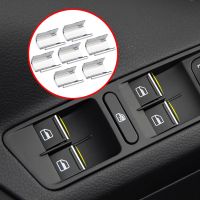 Car Styling For Skoda Kodiaq Accessories Window Lift Switch Button Sequin Cover Sticker Interior Decoration Parts 2017 - 2022