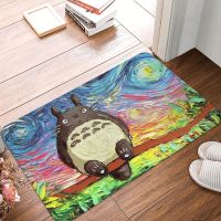 My Neighbor Totoro Anime Bath Mat Magic Sky Doormat Living Room Carpet Outdoor Rug Home Decor