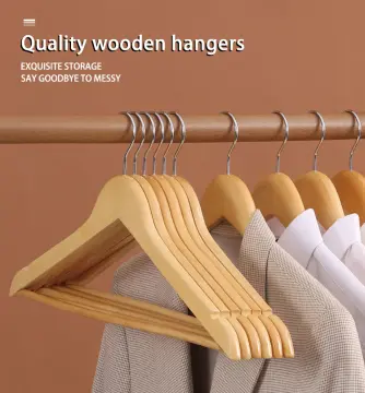 Wooden on sale hangers online