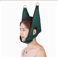 Hanging Cervical Soft Neck Stretching Belt Pain Relief Metal Bracket Chiropractic Neck Traction Cushion Traction Device