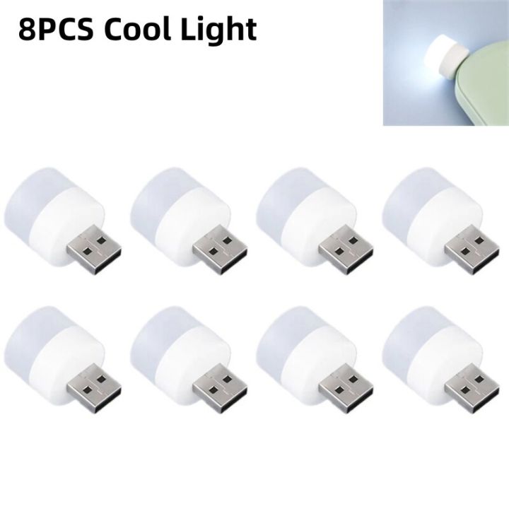 4-6-8pcs-mini-led-lamp-usb-plug-night-light-5v-led-book-light-1w-super-bright-reading-lamp-nightlight-for-computer-mobile-power-night-lights