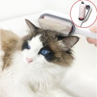 【FCL】☎ Sided Hair Removal Brushes for Dog Grooming Comb with Wipes Dogs Accessories