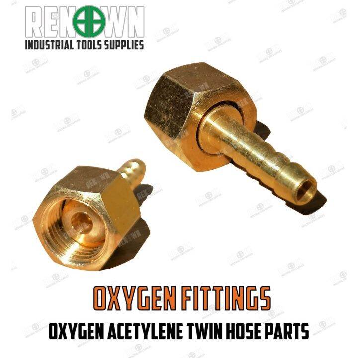Oxygen/Acetylene Twin Hose Fittings Lazada PH