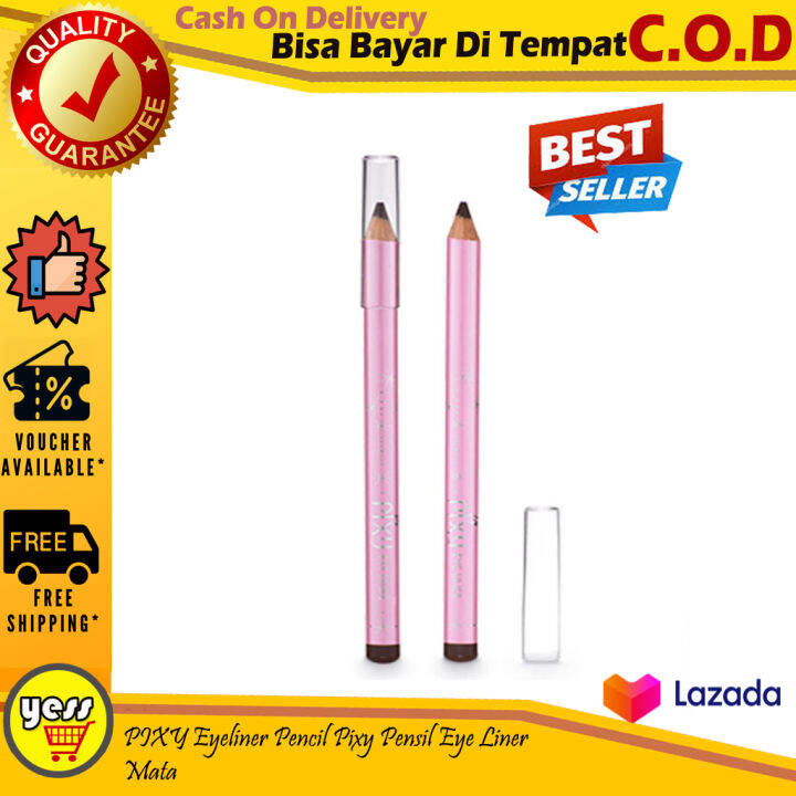 [ KEMASAN BARU WARNA HITAM ] PIXY Eyeliner Pencil Pixy Pensil Eye Liner