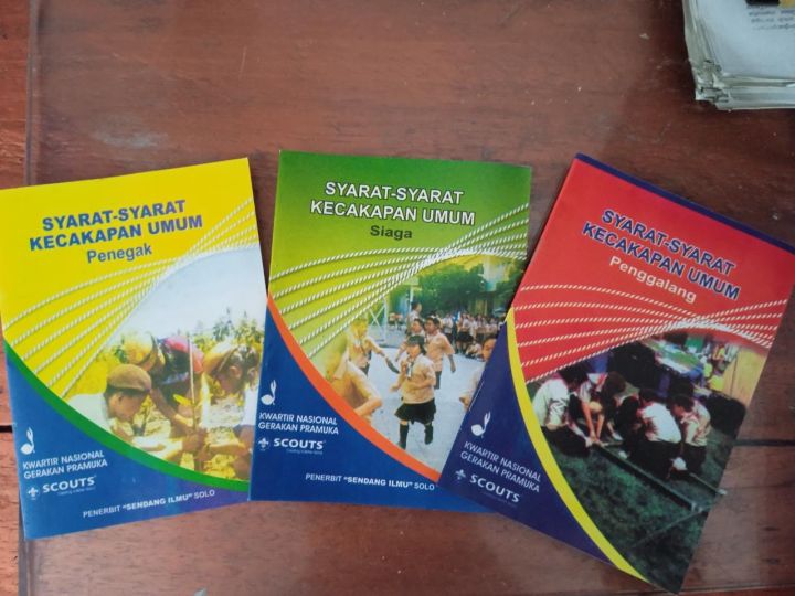 Buku Sku Pramuka Siaga Penggalang Dan Penegak Besar Murahh Lazada