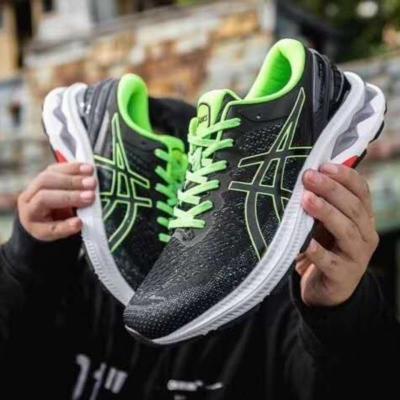 2023 ASICS รองเท้าวิ่งของผู้หญิงรองเท้าวิ่งการดูดซับแรงกระแทกวิ่งสำหรับผู้หญิงรองรับพื้นรองเท้ากีฬามาราธอนระบายอากาศได้ดีมีความทนทาน GEL-KAYANO27รองเท้าบุรุษ