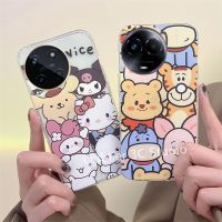 เคสโทรศัพท์ Realme11 Realme 11 C51 NFC 4G 5G เคส ปลอกดีไซน์ใหม่ร้อนต้นฉบับการ์ตูนเสือ Hello Kitty ซิลิโคนใสโทรศัพท์มือถือบางเฉียบปกอ่อน Case 2023