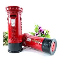 โมเดลออมสินตู้​ไปรษณีย์​ลอนดอนโลหะหนา​ Post office london