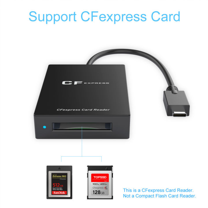 อะแดปเตอร์เครื่องอ่านการ์ด-cf-express-type-b-usb3-1-gen-2-type-c-card-reader-cf-express-memory-card-adapter