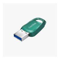 SanDisk Ultra Eco USB 3.2 Gen 1 Flash Drive, CZ96 64GB, USB3.2, Green, 5 Y