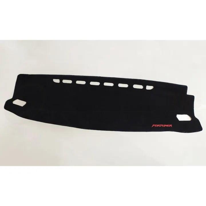 Black Dashboard Dash Mat Cover For Toyota Fortuner 2016 to 2018 Car