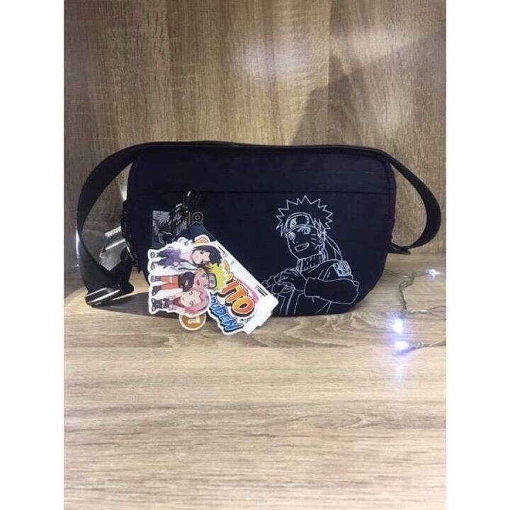 OXYGN Naruto Shippuden Bum Bag with Graphic Print (Navy Blue) | Lazada PH