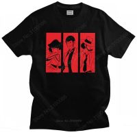 Gorgeous Men T Shirt Lupin The Third Short Sleeve Pure Cotton Tee Tops Print Fujiko Mine Daisuke Jigen Arsene Lupin T shirt XS-6XL