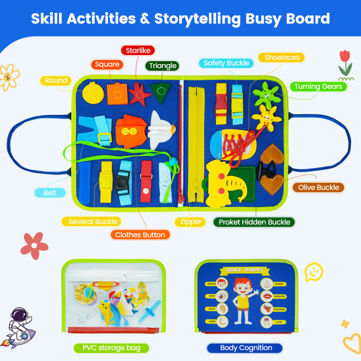 montessori-busyboard-จับคู่เกมเด็กหัดเดินหัวเข็มขัดการฝึกอบรมการพัฒนาทักษะชีวิตขั้นพื้นฐานของเล่นสำหรับการเดินทางของทารก