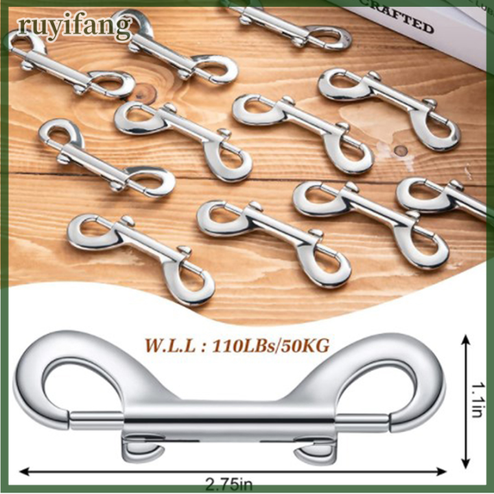 ruyifang-double-ended-bolt-snap-hooks-heavy-duty-trigger-chain-คลิปโลหะเกรด-marine-สำหรับฟาร์มใช้ถังน้ำสุนัขสายจูงม้า-tack