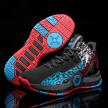 Large Size 31-45 Men Women Basketball Shoes High Top Breathable Mesh Men's  Sports Shoes Comfortaable Cheap Children's Sneakers