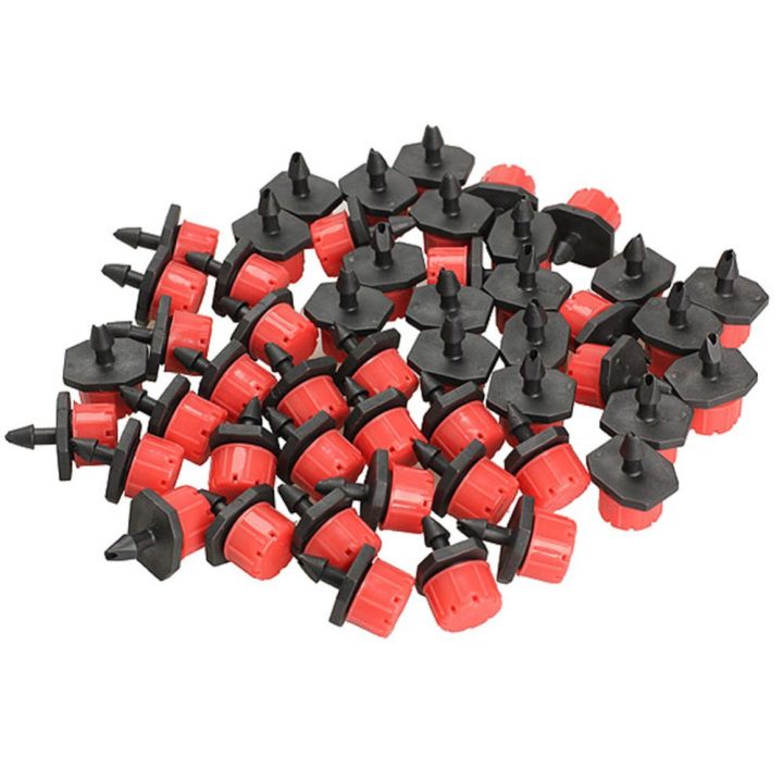 100pcs-1-4-นิ้ว-micro-flow-dripper-หัวหยดน้ำหยด