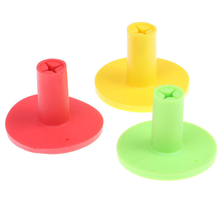 guliang630976-golf-cross-nails-rubber-golf-stability-tees-5สี3-8-cm-golf-training-aid