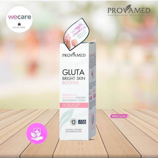 ของแถมตั้งแต่ชิ้นแรก-provamed-gluta-bright-skin-booster-200-ml-เพื่อผิวขาวกระจ่างใส-เปล่งประกายทั่วเรือนร่าง