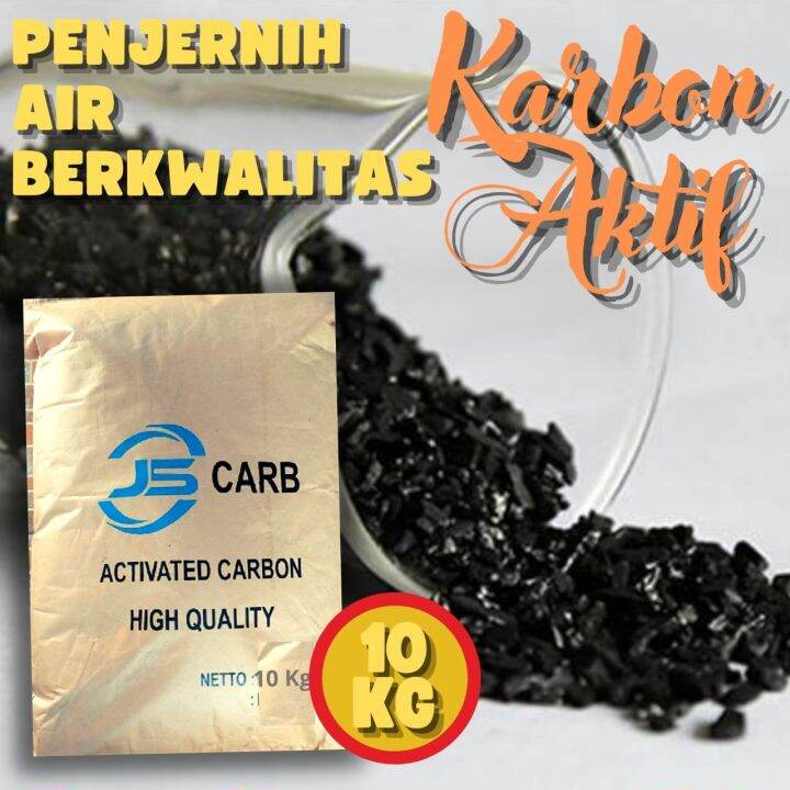 Karbon Aktif Kg Penjernih Air Keran Sumur Minum Keruh Solusi Untuk