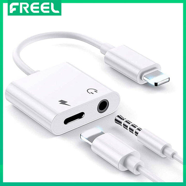 Lightning Jack Headphone adapter，Lightning to 3.5mm Jack Aux Audio